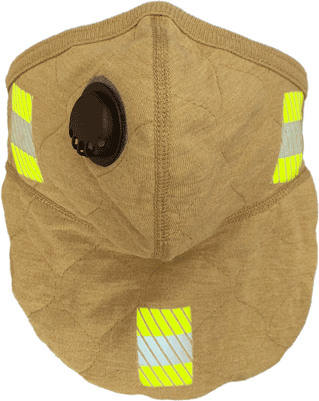 PGI BARRIAIRE™ GOLD PARTICULATE MASK WITH NECK GAITER