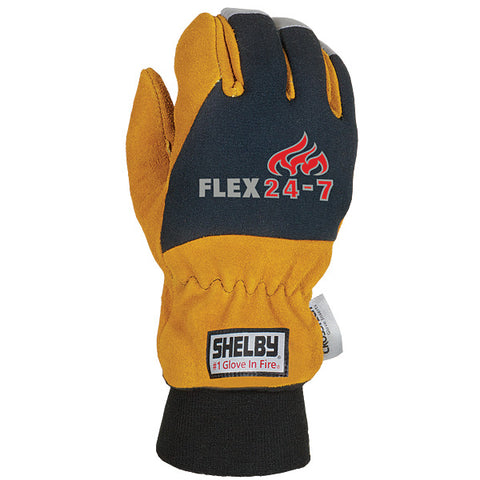 SHELBY FLEX 24-7 STRUCTURAL FIRE FIGHTING GLOVES - 5284G