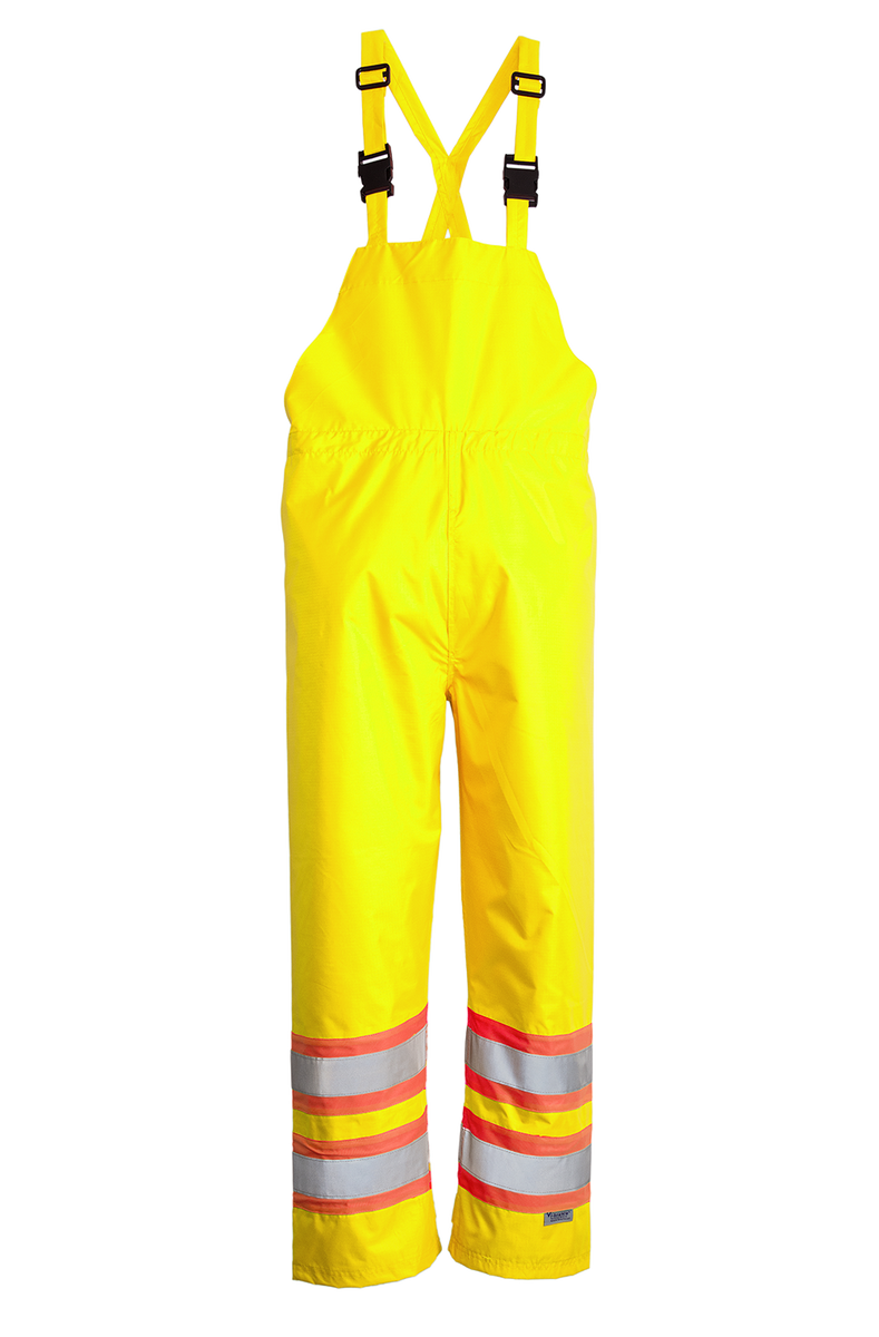 CSA Z9615 Class 2 Level Rain Pant with Bib SafeDesign Apparel Ltd