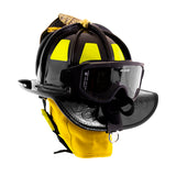 CAIRNS N5A NEW YORKER LEATHER FIRE HELMET