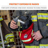 Arsenal 5080 Firefighter SCBA Mask Bag - Drawstring Closure