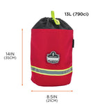 Arsenal 5080L Firefighter SCBA Mask Bag - Fleece Lined, Drawstring Closure