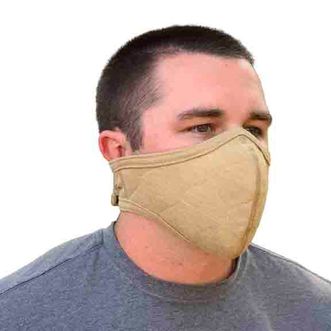 PGI BarriAire™ Gold Face Mask with Wrap Around Strap