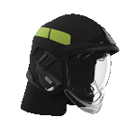 CAIRNS XF1 MODERN FIREFIGHTER HELMET - BLACK MATTE