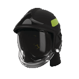 CAIRNS XF1 MODERN FIREFIGHTER HELMET - BLACK MATTE