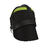 CAIRNS XF1 MODERN FIREFIGHTER HELMET - BLACK MATTE