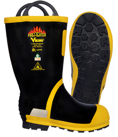VIKING FIREFIGHTER 14 FELT LINED BOOTS SafeDesign Apparel Ltd