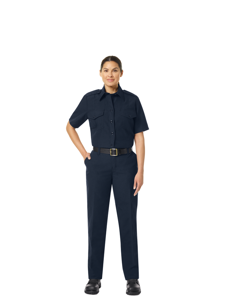 WORKRITE WOMEN'S CLASSIC SHORT SLEEVE FIRE CHIEF SHIRT