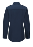 WORKRITE WOMEN'S CLASSIC LONG SLEEVE FIRE CHIEF SHIRT - NAVY