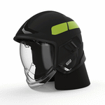 CAIRNS XF1 MODERN FIREFIGHTER HELMET - BLACK MATTE