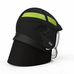 CAIRNS XF1 MODERN FIREFIGHTER HELMET - BLACK MATTE